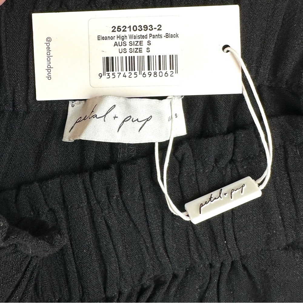Petal &  Pup Eleanor High Waisted Wide Leg Pull On Pant NWT - Picture 3 of 5